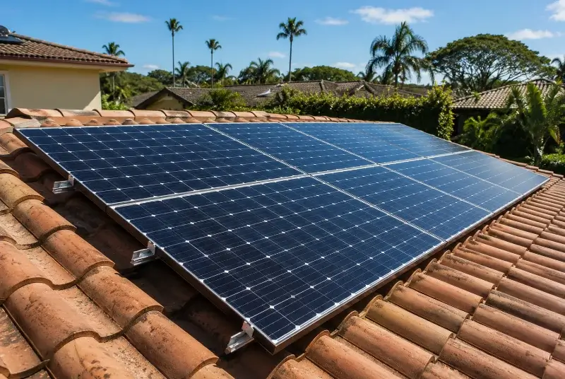 Installation de panneaux solaires à Bourdalat